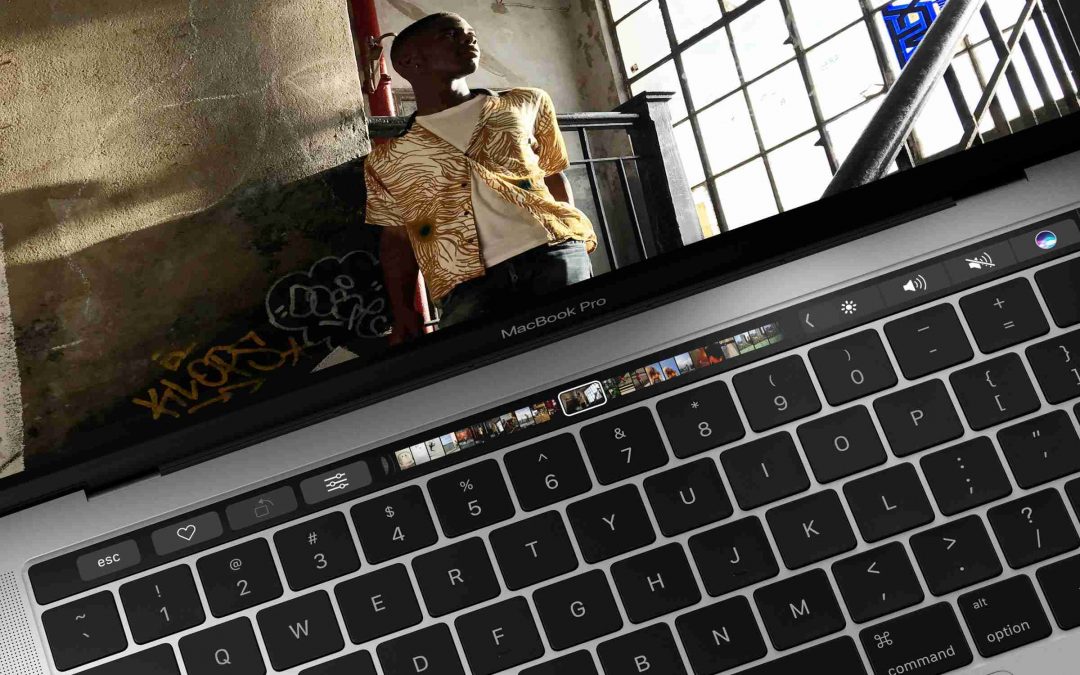 MacBook Pro 2016 keyboard close-up
